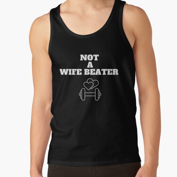 black wife beater